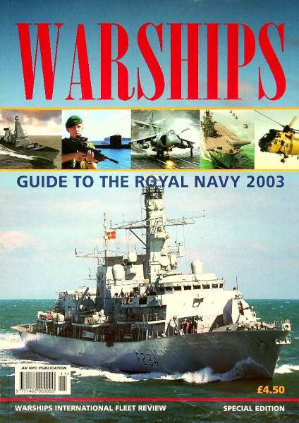 Warships, Guide to the Royal Navy 2003