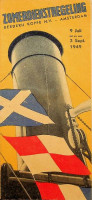 Reederij Koppe - Brochure Zomerdienstregeling Reederij Koppe 1949. Holland Friesland Groningen Lijn