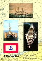 Somner, Graeme - Ben Line. Fleet list and Short History