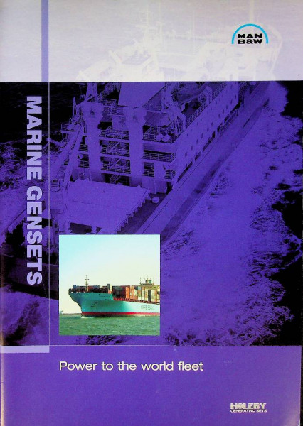 Brochure MAN B&W Marine Gensets