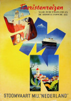 SMN - Brochure Toeristenreizen Stoomvaart Maatschappij Nederland
