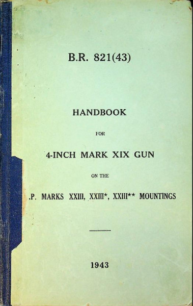 Handbook for 4-Inch Mark XIX Gun
