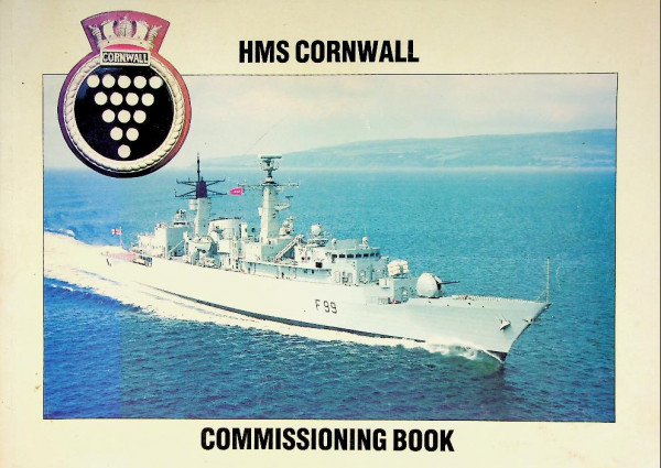 HMS Cornwall Commissioning Book
