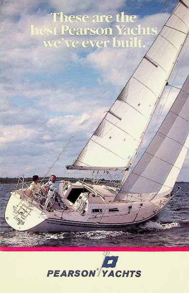 Original brochure Pearson Yachts 1989