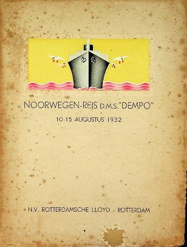 Brochure Noorwegen-Reis D.M.S. Dempo