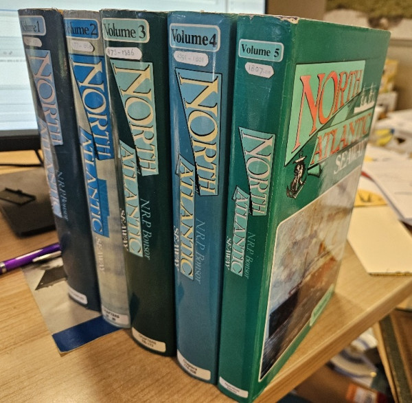 North Atlantic Seaway, 5 volumes complete