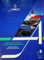 Collective - Admiralty List of Lights and Fog Signals, Mediterranean and Red Seas. Vol E, NP 78