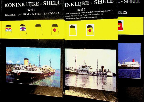 Koninklijke Shell schepen, drie delen