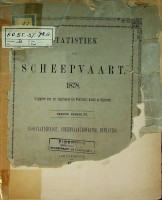 Departement van Waterstaat, Handel en Nijverheid - Statitiek der Scheepvaart 1878 Koopvaardijvloot, Scheepvaartbeweging, Bemanning