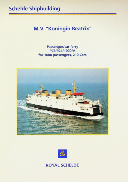 Brochure Royal Schelde M.V. Koningin Beatrix