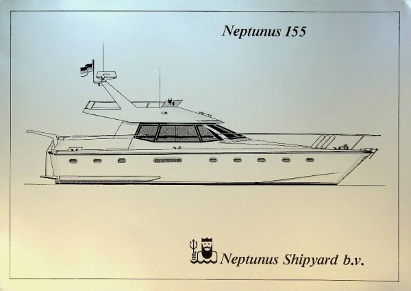 Original brochure Neptunus 155 Motor Yacht