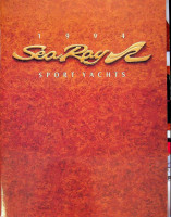 Sea Ray - Original brochure Sea Ray Sport Yachts 1994