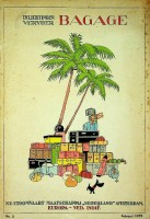 Stoomvaart Maatschappij Nederland - Inlichtingen Vervoer SMN Bagage 1939. Europa-Ned. Indie