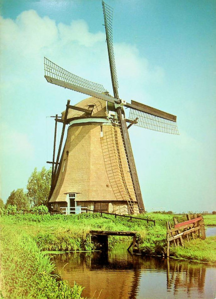 Menukaart Holland-Amerika Lijn, Molen Streefkerk