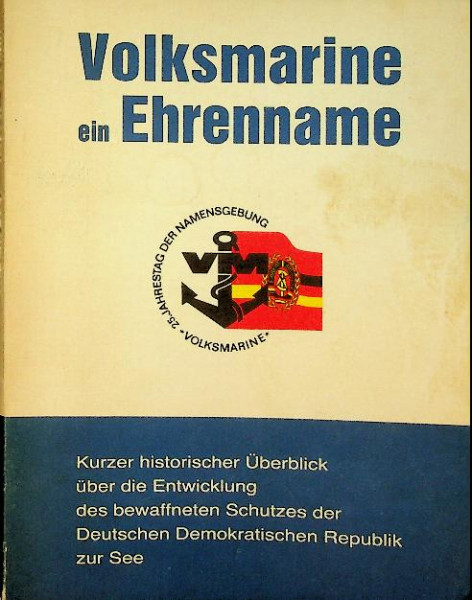 Volksmarine ein Ehrenname