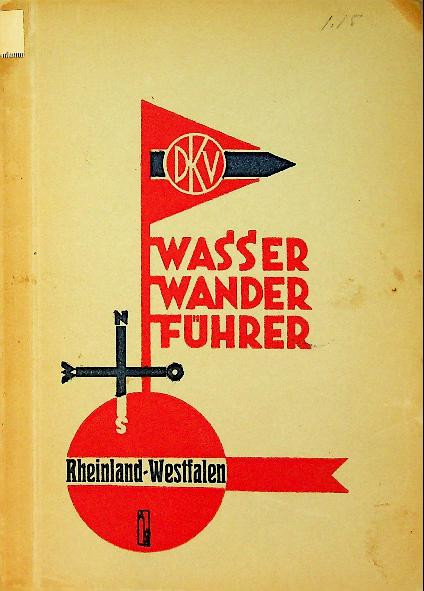 Wasserwanderfuhrer, Rheinland-Westfalen, 1933