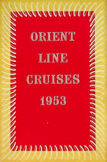 Orient Line Cruises 1953 | Webshop Nautiek.nl