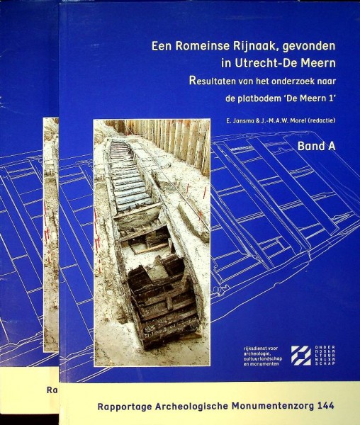 Een Romeinse Rijnaak, gevonden in Utrecht-De Meern