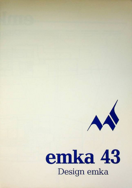 Original brochure Emka 43 sail yacht