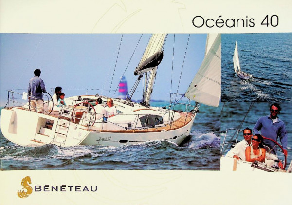 Original Brochure Beneteau Oceanis 40 Sailing Yacht