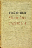 Wegener, P - Flandrisches Tagebuch 1914