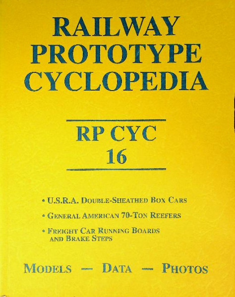 Railway Prototype Cyclopedia RP CYC 16