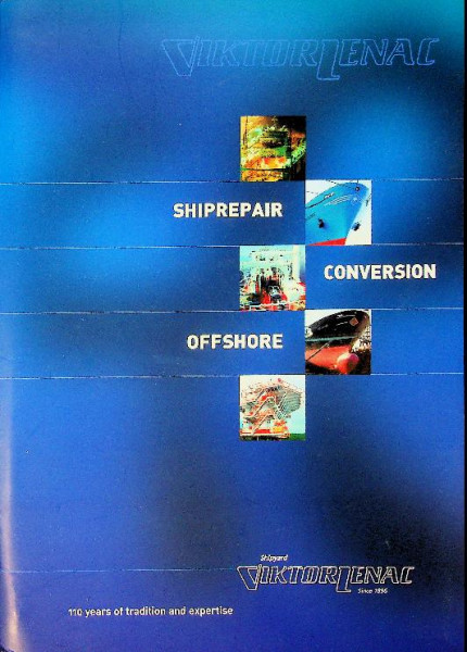 Map Viktor Lenac Shipyard, with brochures