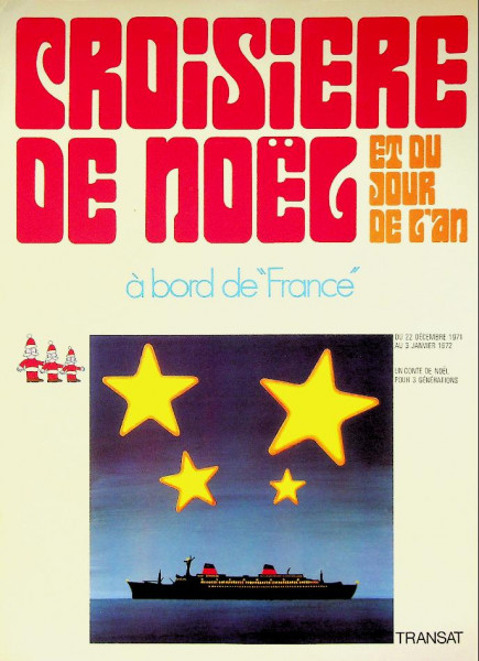 Brochure Croisiere de Noel a bord de France