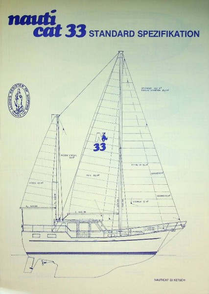 Original Specifications Nauticat 33