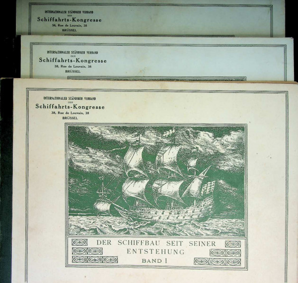Der Schiffbau seit seiner Entstehung (3 bande, German language)