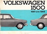 Volkswagen - Handleiding Volkswagen 1500 en 1500 s. 1961 t/m 1965