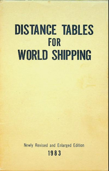 Distance Tables for World Shipping