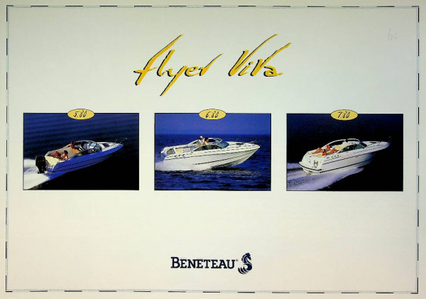 Original Brochure Beneteau Flyer VIVA