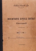 HAL - SS Rotterdam inventaris civiele dienst linnengoed