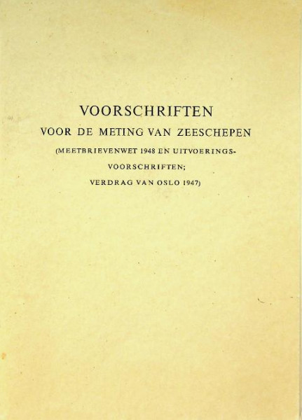 Voorschriften voor de meting van zeeschepen