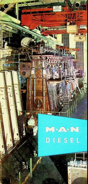 Brochure M.A.N. Diesel ship engines