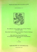 Collectief - Rijksarchief visserij Zuid-Holland tussen 1578 en 1857