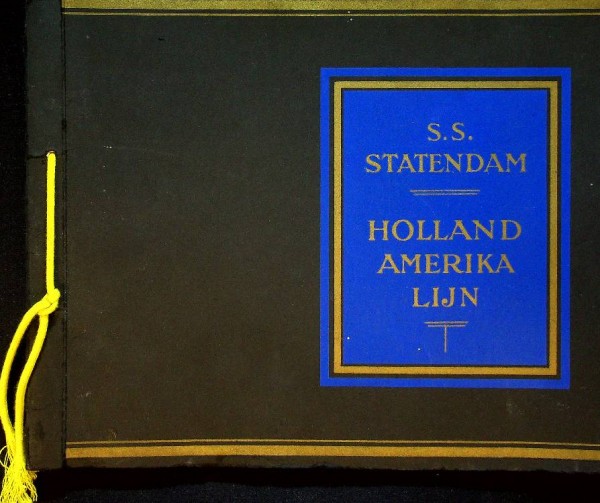 Brochure ss Statendam III Holland-Amerika Lijn