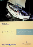 Dufour - Originele Prijslijst Dufour Yachts 2011