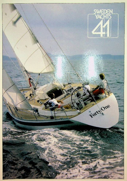 Original Brochure Sweden Yacht 41