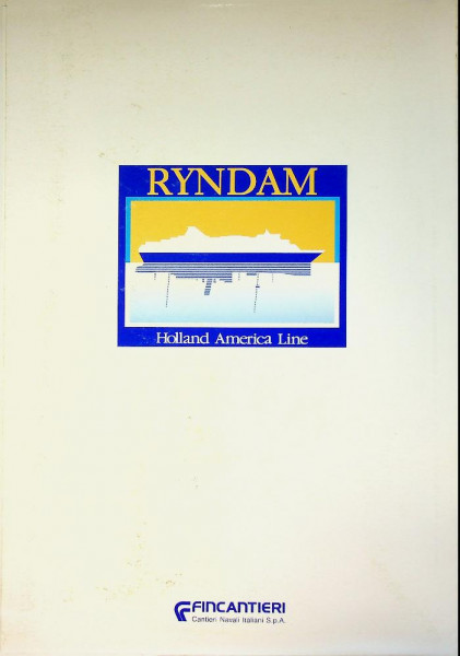 Brochure Fincantiery ms Ryndam