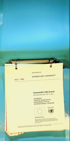 Handboek voor de diensten bij vredesmachten in internationaal verband