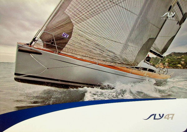 Original Brochure Sly 47 Sail Yacht