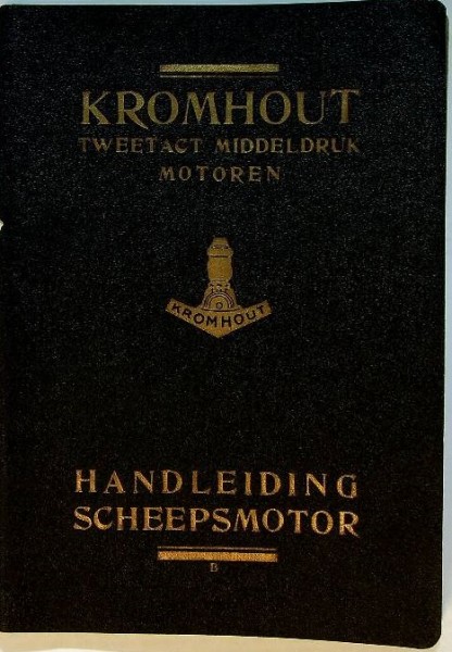 Handleiding Kromhout Scheepsmotor Tweetact Middeldruk Motoren Type M