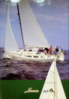 Hanse - Original brochure Sail Yacht Hanse 341