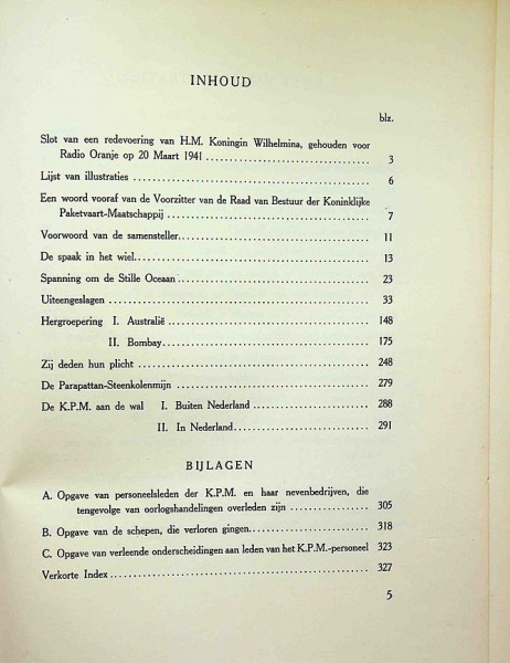 De KPM in oorlogstijd