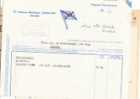 SMN - SMN vrachtbrief voor de ss Celebes