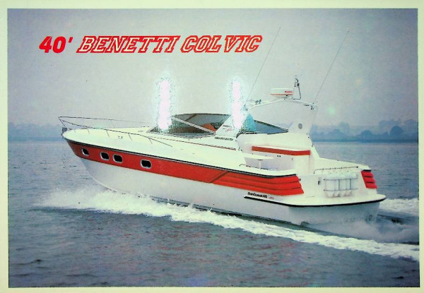 Original Brochure Benetti Colvic 40