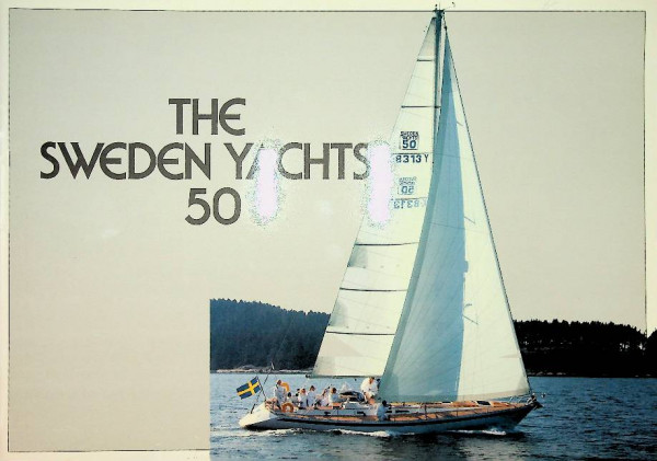 Original Brochure Sweden Yacht 50