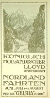 Koninklijke Hollandsche Lloyd - Brochure Koniglich Hollandischer Lloyd, Nordlandfahrten 1926. German